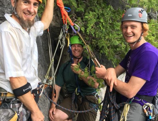 Rock Climbing Outdoors Half-day Intro